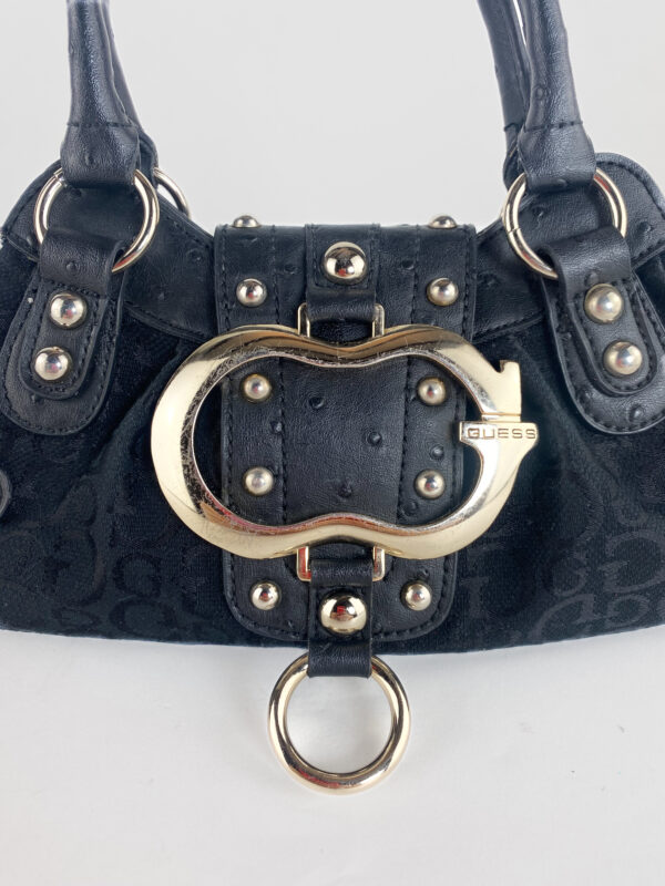 Mini iconic Guess bag all black - Image 2