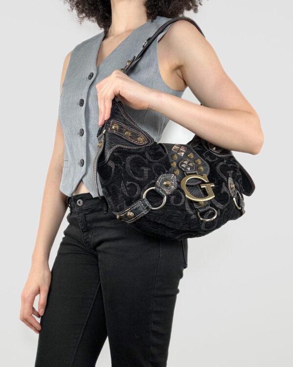 Hippie black Guess bag - Image 2