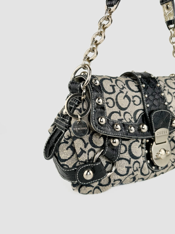 Guess vintage bag black and grey - Image 2