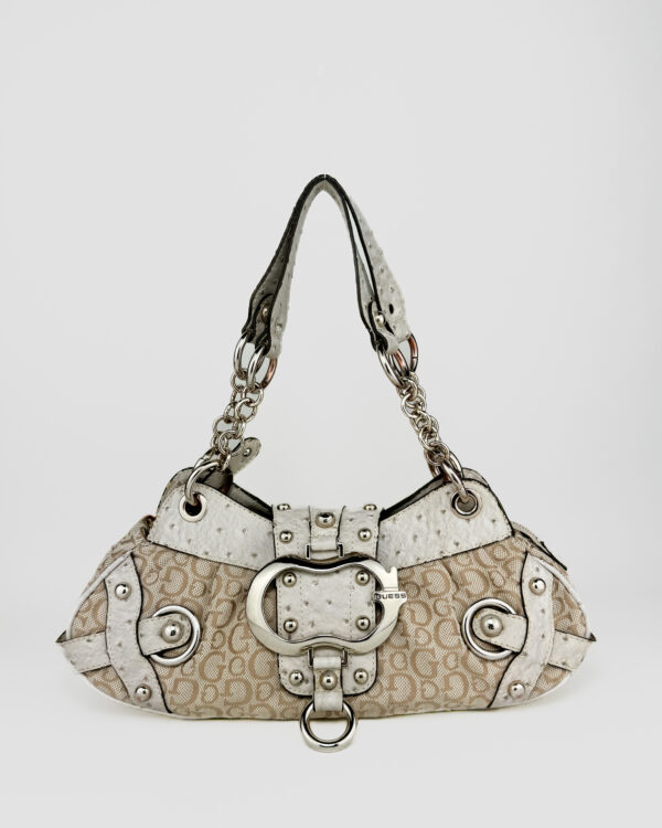 Super chic cream vintage Guess bag