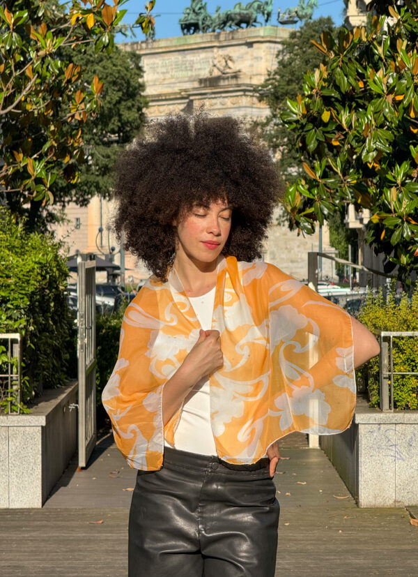 Orange foulard - Image 2