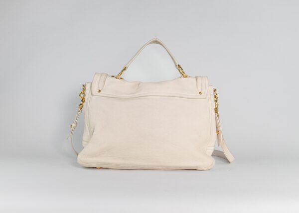 Miu Miu bag east-west flap leather off-white - Image 4