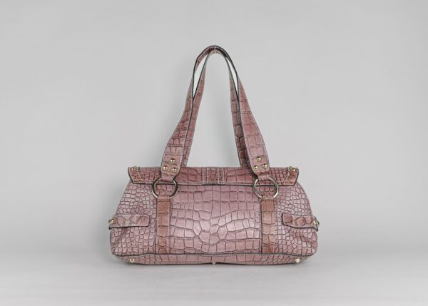 Lilac burnt vintage Guess bag - Image 4