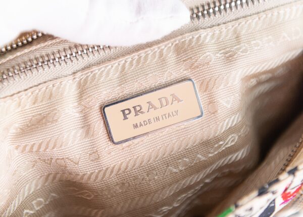 Prada blue printed Nylon bag - 2004 collection - Image 11