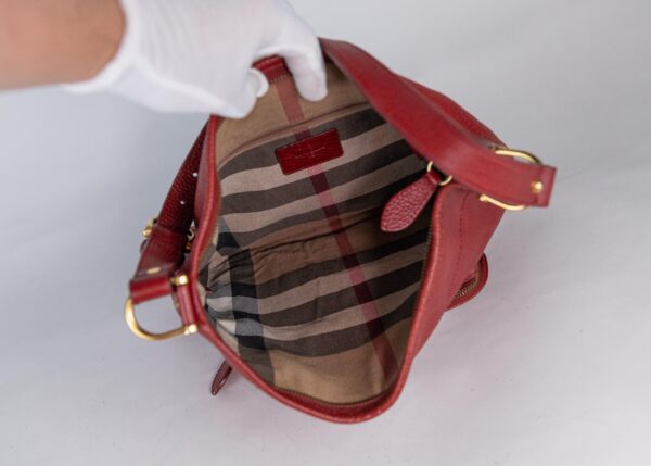 Red Burberry bag - Image 5