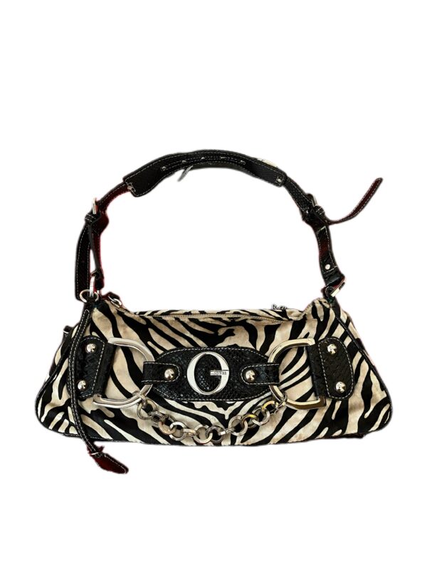 vintage Guess shoulder bag in a zebra print