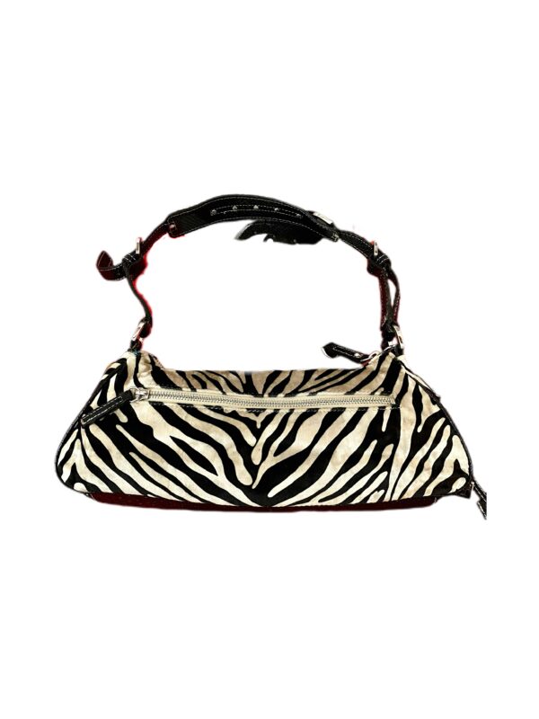 vintage Guess shoulder bag in a zebra print - Image 3