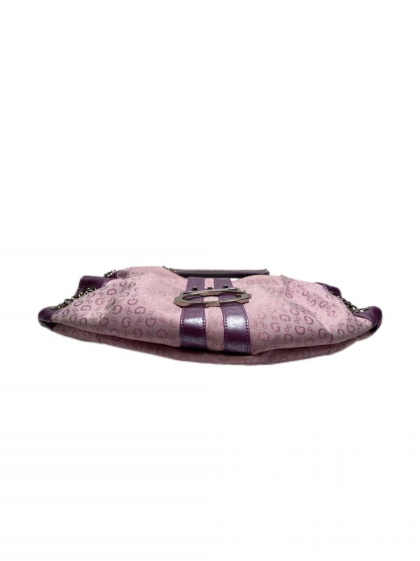 A Guess bag in soft pink with delicate lilac accents - Image 4