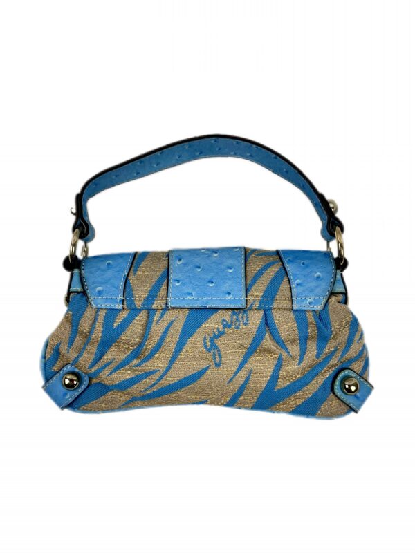 A charming vintage mini Guess bag in blue - Image 5