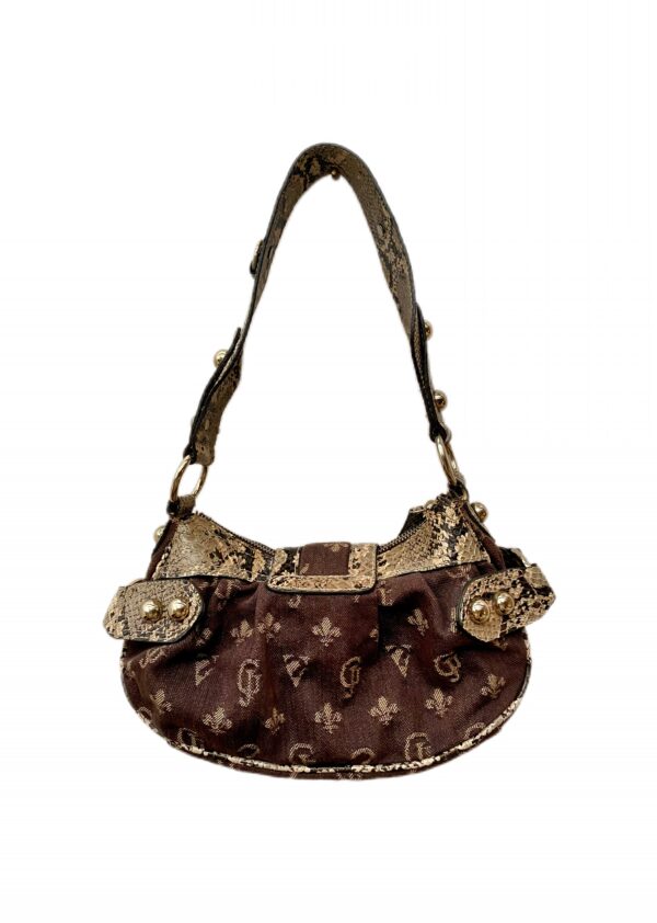 Vintage Guess brown medium shoulder bag - Image 4