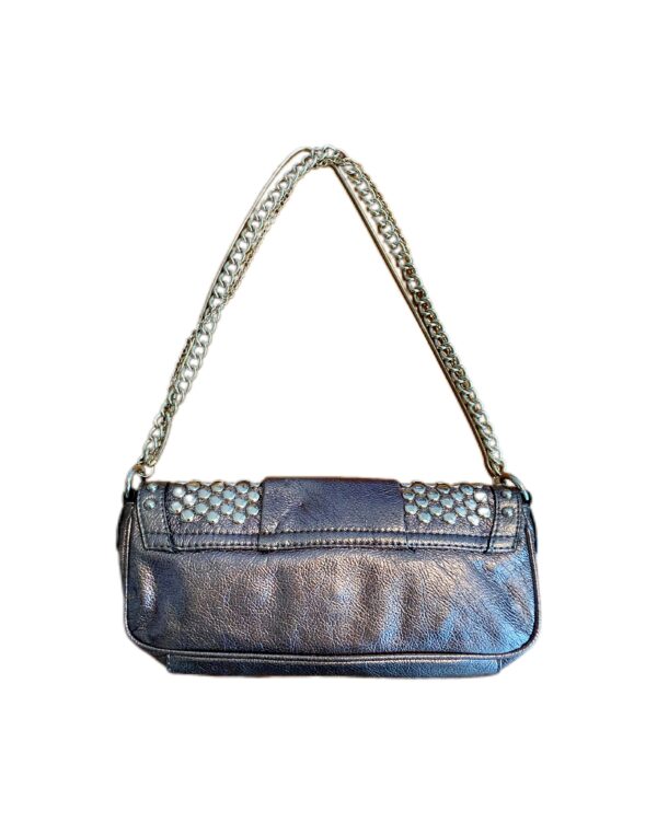 Guess Silver and Lilac Shoulder Bag - Image 3