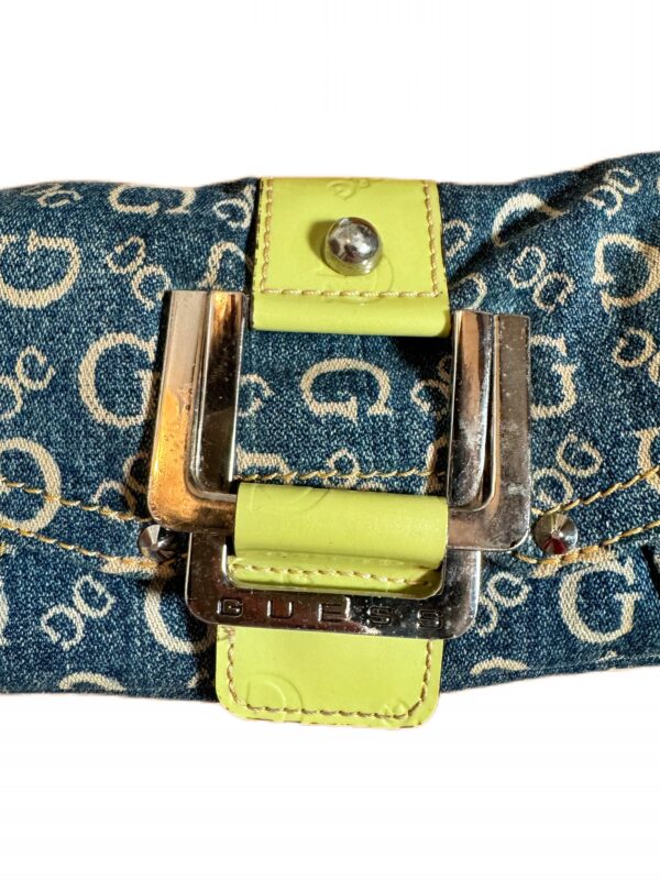 Carol denim Guess bag with lemon details - Image 2